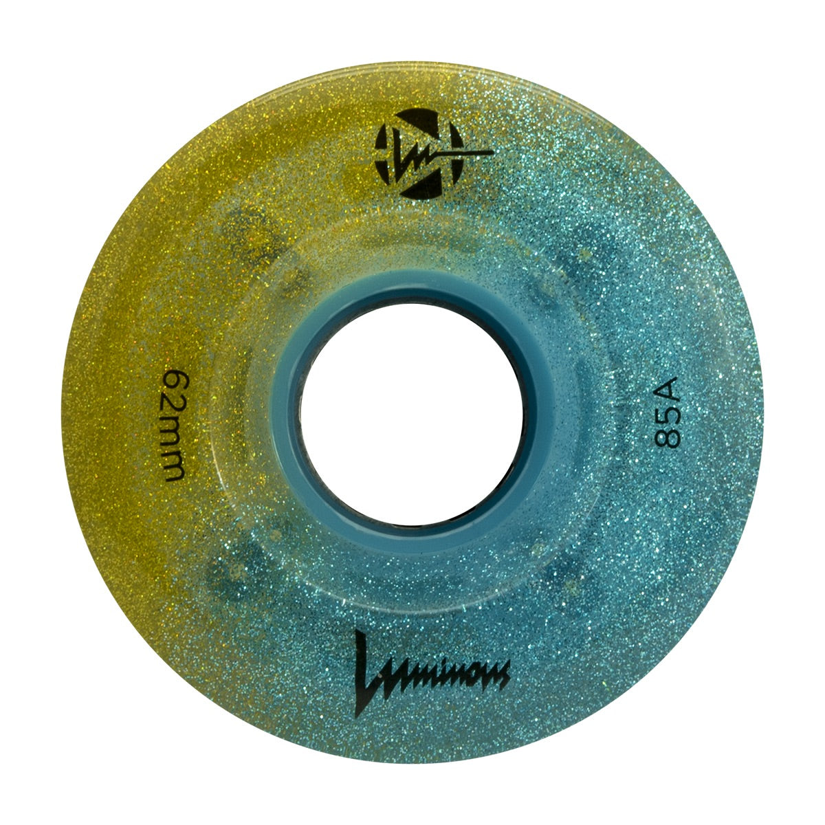 LUMINOUS LED QUAD WHEELS LIGHT UP ROLLER SKATE WHEELS Luminous