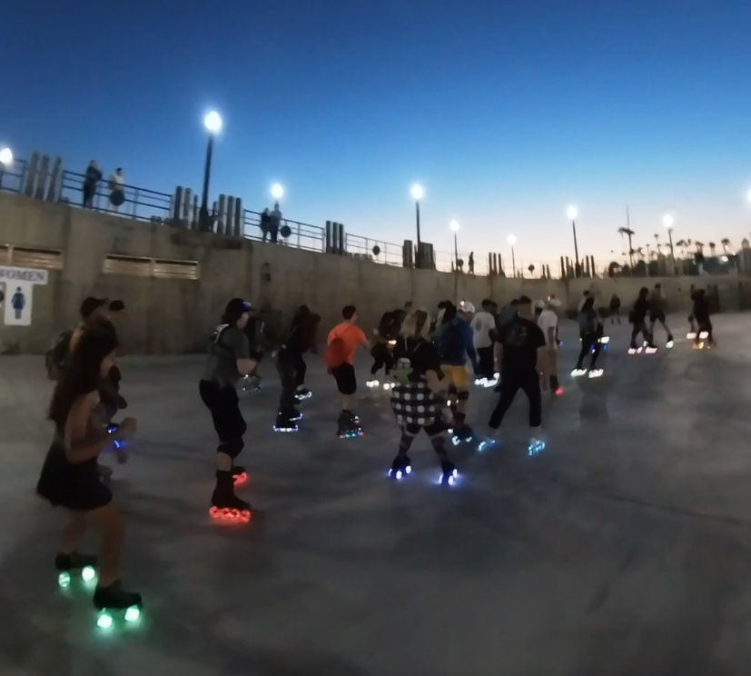 Luminous Nite & LA Skate Hunnies