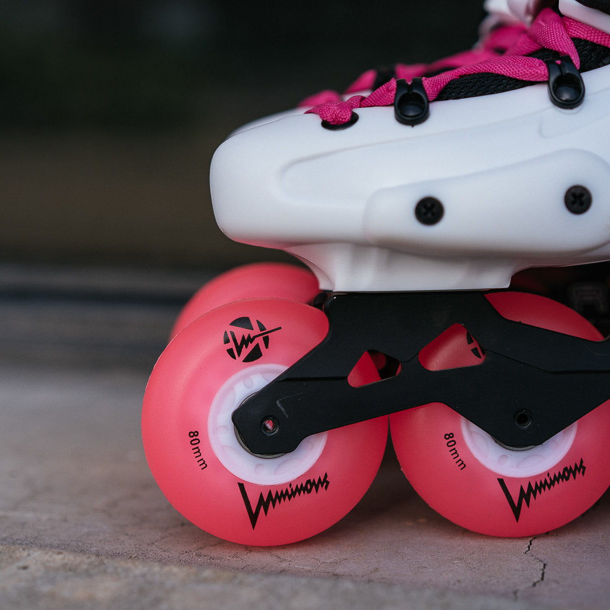 LED INLINE WHEELS - PINK – Luminous Wheels USA